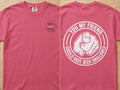 Pink t-shirt with "Petty Little Things" logo on left and graphic saying "You my friend should have been swallowed" on right.