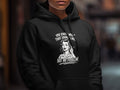 Black hoodie with a retro illustration and text: "You know what that sounds like? Not my problem!"